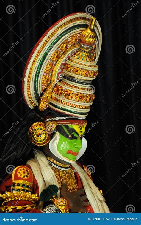 Portrait of Kathakali Dancers Editorial Photography - Image of mask, beautifully: 170011152