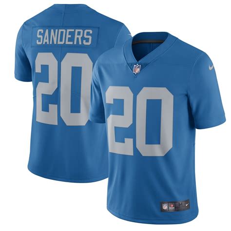 Barry Sanders Detroit Lions Nike 2017 Throwback Retired Player Vapor ...