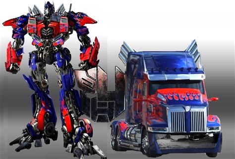 Optimus Prime Truck Autobots Transformers