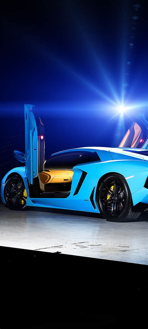 1080x2400 Blue Lamborghini Aventador 4k Google Pixel 7 ,HD 4k ...