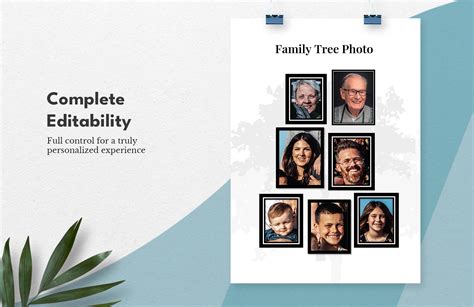 Family Tree Photo Collage Template in PDF, Word, Google Docs, Pages - Download | Template.net