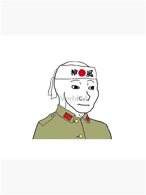 "Japanese Wojak" Poster for Sale by Verbital | Redbubble