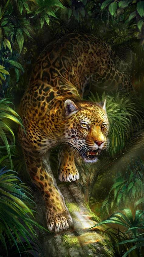 Leopard Jungle Wallpapers - Wallpaper Cave