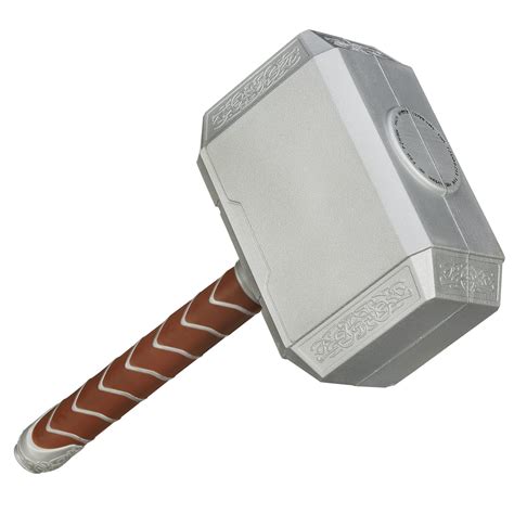 Marvel Thor Battle Hammer Role Play Toy, Weapon Accessory Inspired By ...