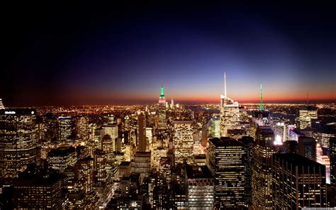 4k New York Night Wallpapers - Wallpaper Cave