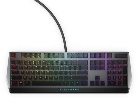 Dell Alienware Low Profile RGB Mechanical Gaming Keyboard AW510K Dark Side of the Moon - Gaming ...