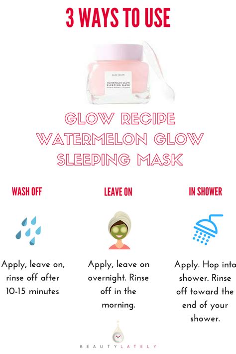 Glow Recipe Watermelon Glow Sleeping Mask Review