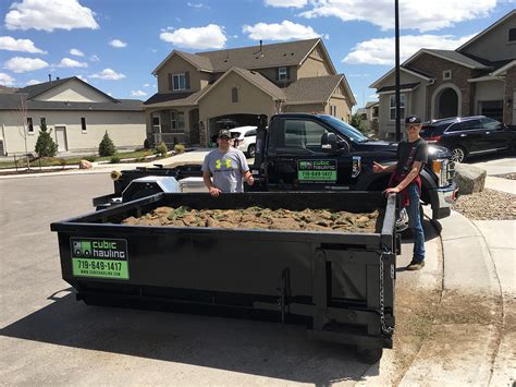 Sod Removal Dumpster Rental Colorado Springs | 5 Yard Roll Off Dumpsters