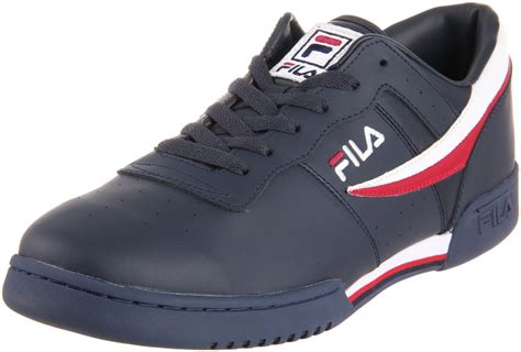 Fila Men's Original Vintage Fitness Shoe,Navy/White/Red,9.5 M - Walmart.com