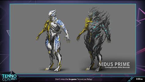 Nidus Prime Warframe Revealed At TennoCon 2021