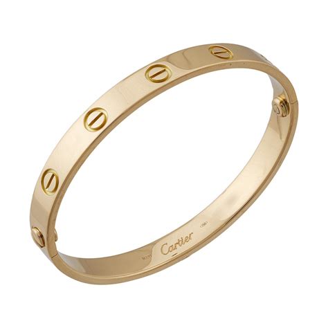 Vintage Cartier 18k Yellow Gold Love Bracelet (16cm) - Bulgari & Cartier - Touch of Modern