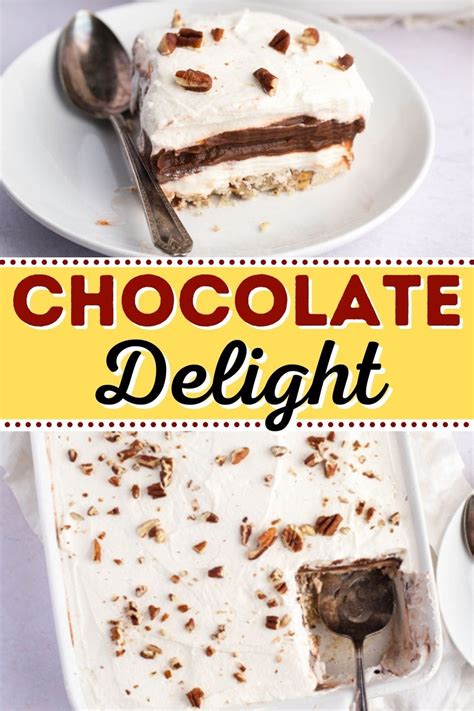 Easy Chocolate Delight Recipe - Insanely Good