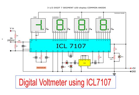 Voltmeter In Circuit Diagram