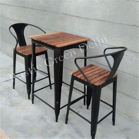 Outdoor Bar Table Set at Rs 9500/set | Outdoor Table Set in New Delhi | ID: 24363990188