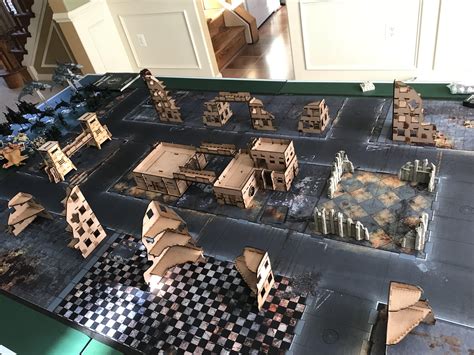 Finally have my gaming table set up : r/Warhammer40k