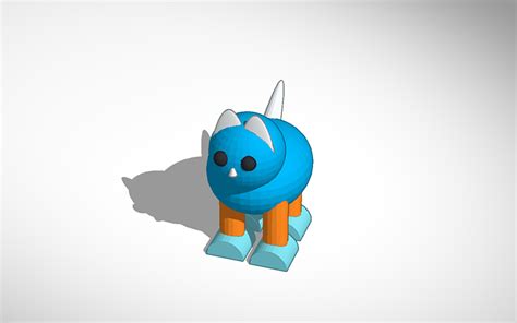 3D design dog and cat | Tinkercad