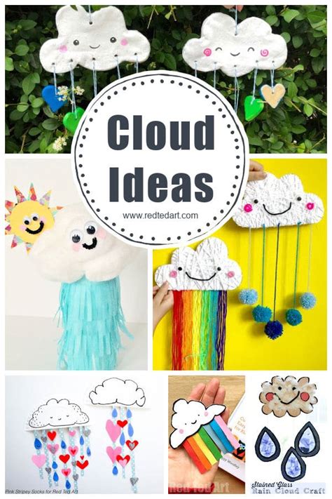 11 Exciting Cloud Crafts for Kids - Weather Craft Ideas - Red Ted Art