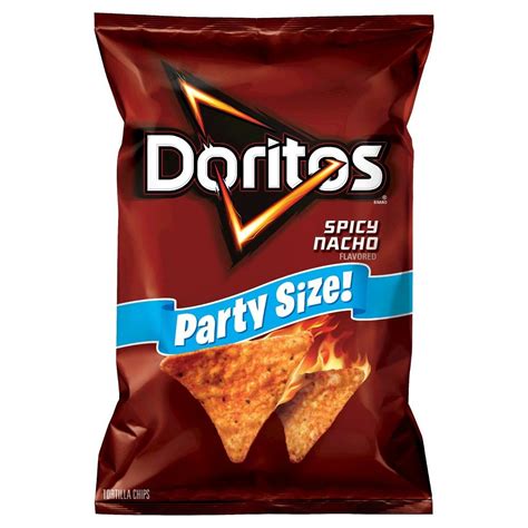 Doritos Spicy Nacho Flavored Tortilla Chips - 14.5oz | Tortilla chips, Nacho cheese, Cheese flavor