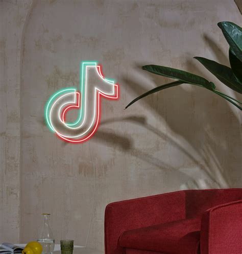 TIKTOK Neon Sign | Echo Neon #1 LED Neon Sign Brand