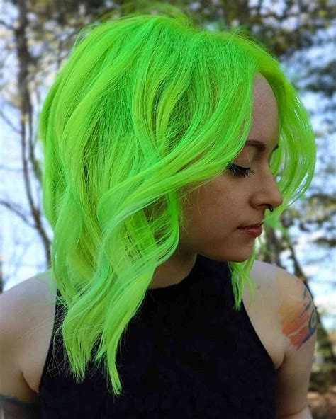 Green Hair For Guys