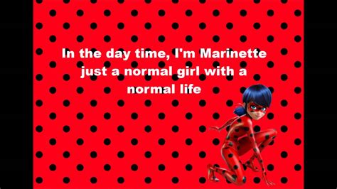 Miraculous Ladybug Opening Song Lyrics - Margaret Wiegel