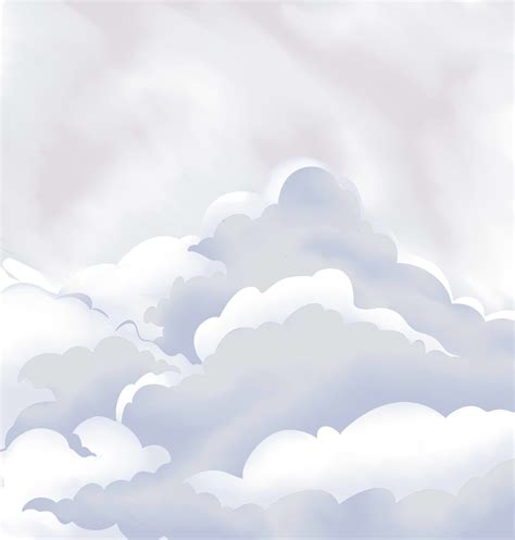 Clouds practice, Charlie Smithee | Clouds, Cloud drawing, Aesthetic backgrounds