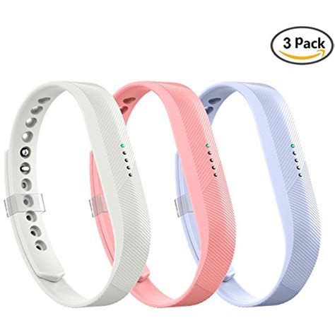 LEEFOX Fitbit Flex 2 Bands, Adjustable Fit Bit Flex 2 Accessories Silicon Replacement Wristbands ...