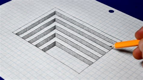 Optical Illusion Drawing, Illusion Drawings, Optical Illusions, Spiral Drawing, 3d Art Drawing ...