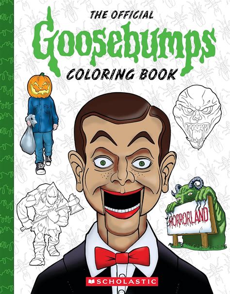 Goosebumps: The Official Coloring Book | Goosebumps Wiki | Fandom