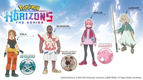 Who are the new Pokémon characters?