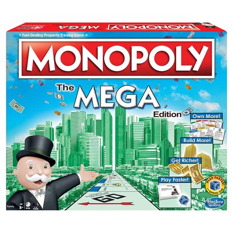 Monopoly The Mega Edition Board Game - Walmart.com