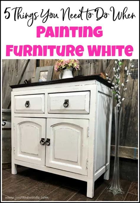 How To Paint Already Painted Wood Furniture - Furniture Walls