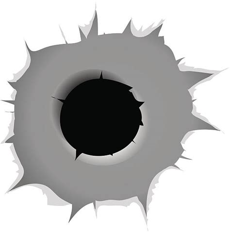 Cartoon Of The Bullet Hole Illustrations, Royalty-Free Vector Graphics & Clip Art - iStock