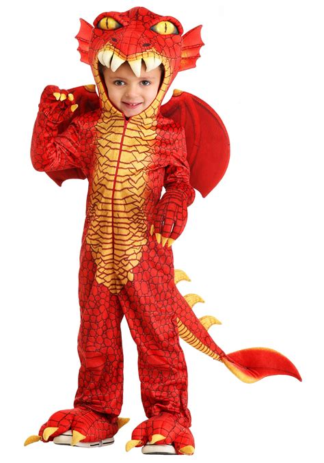 Deluxe Red Dragon Costume for Toddlers