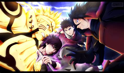 Naruto And Sasuke Vs Madara Wallpapers - Wallpaper Cave