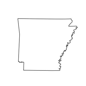 Arkansas State Outline Images – Browse 2,755 Stock Photos, Vectors, and ...