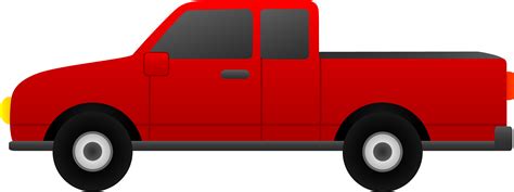 Pickup truck clipart black and white free – Clipartix