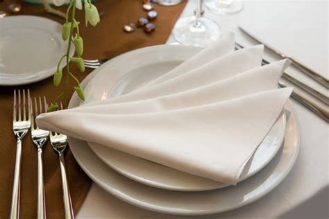 Restaurant Napkins and Rental Services from Crown Linen