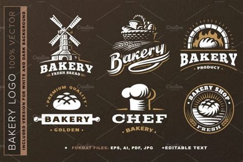 21+ Best Bakery Logo Design Template Download - Graphic Cloud