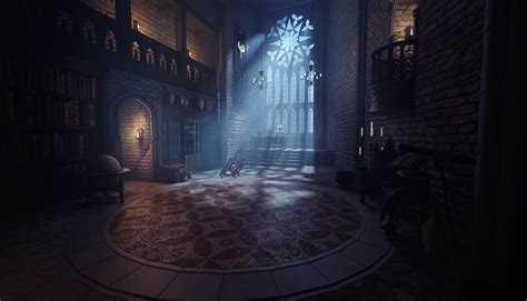 Gothic Castle interior Concept art - Finished Projects - Blender Artists Community