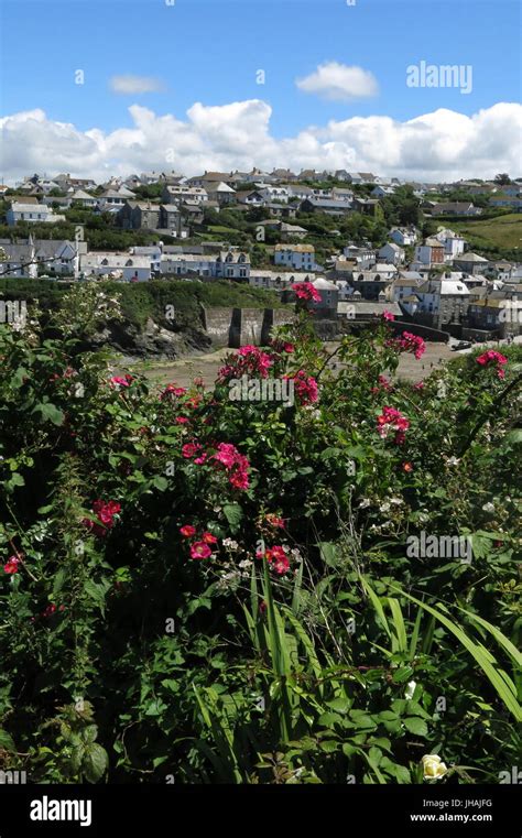 Port Isaac Cornwall Stock Photo - Alamy