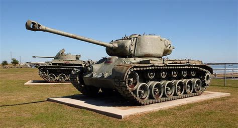 M-26 Pershing Tank Photograph by L Brown