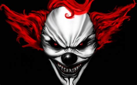 Creepy Evil Clown HD Wallpaper