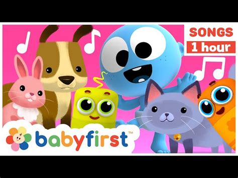 Pet & Farm Animals songs for kids w GooGoo & Color Crew | Nursery Rhymes for babies | 1 Hour ...