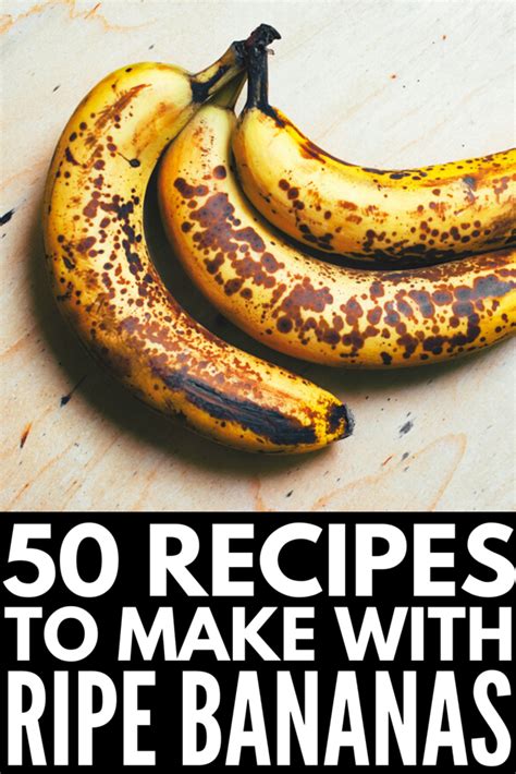 50 Simple and Delicious Ripe Banana Recipes to Try