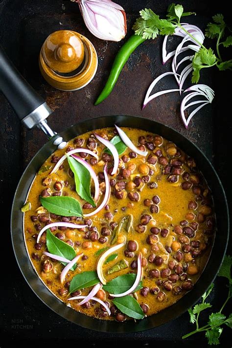 kadala curry kerala style with coconut Archives - NISH KITCHEN