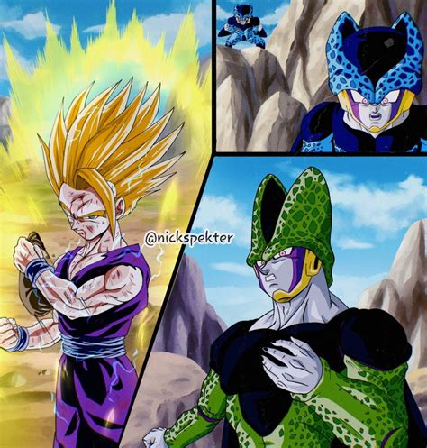 Dragon Ball Z Gohan Ssj2 Vs Cell