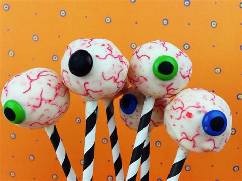 Eyeball Cake Pops for Halloween - Southern Couture