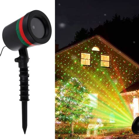 X-mas Light Laser Light Projector Spotlight R&G Garden Landscap Christmas Decor | eBay