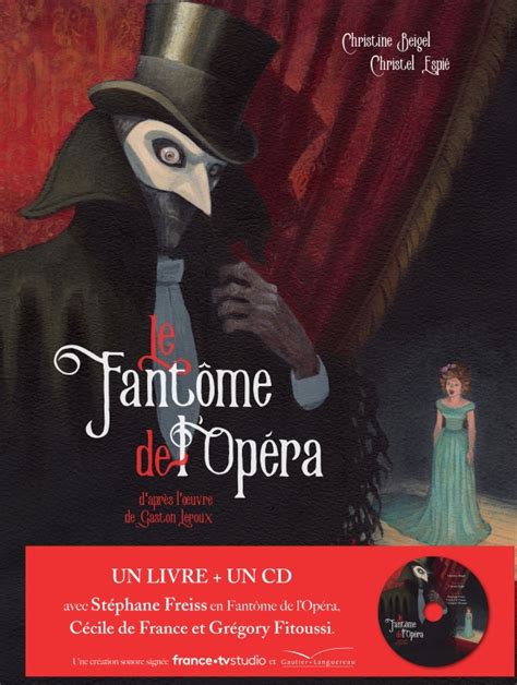 Le fantôme de l'Opéra - livre CD | hachette.fr